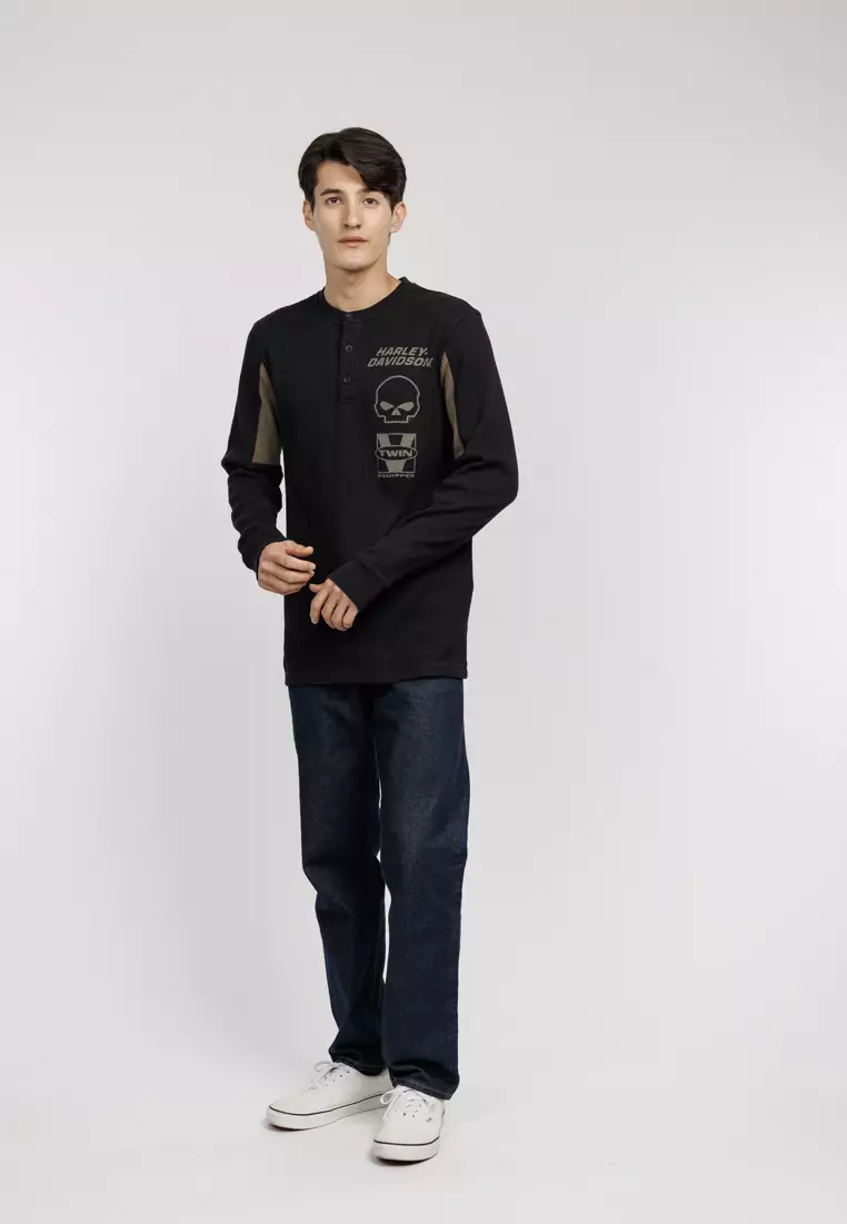 Harley-Davidson Willie G™ Skull Thermal Shirt