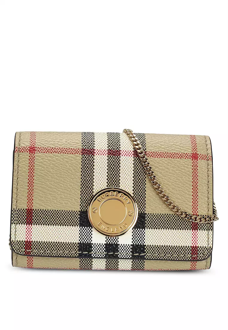 Burberry clearance compact wallet