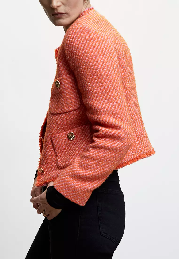 Pocket Tweed Jacket