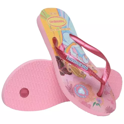 Havaianas 9321 Kids Slim Princess Pink Glow - Sandal Anak