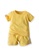 RAISING LITTLE yellow Aikawa Outfit Set - Yellow 48858KAD79CC3CGS_1