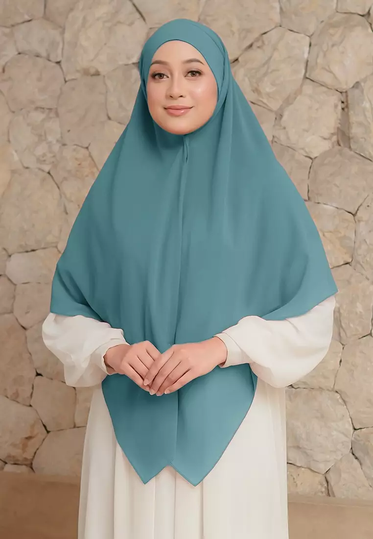 KHIBAN KHAIRA MAGNET PLUS NIQAB - DEEP MINT