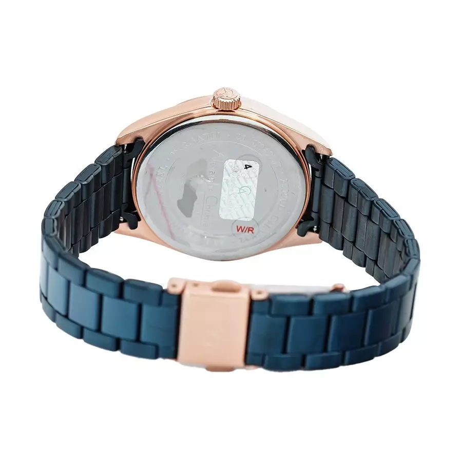 Alexandre Christie 2839 Biru Ring Rosegold Cewek