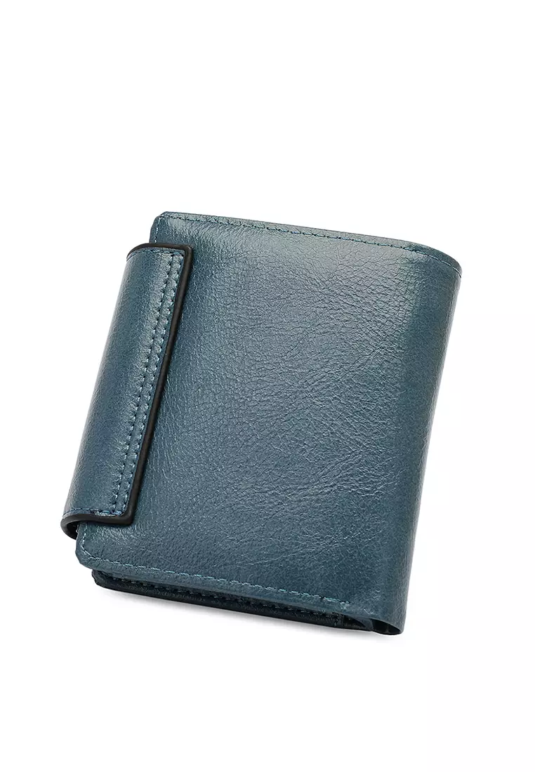 Women's Short Wallet / Purse - Blue