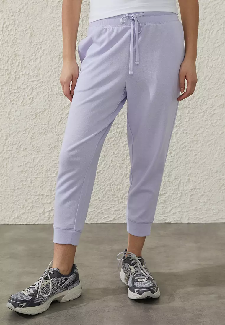 Cropped track deals pants