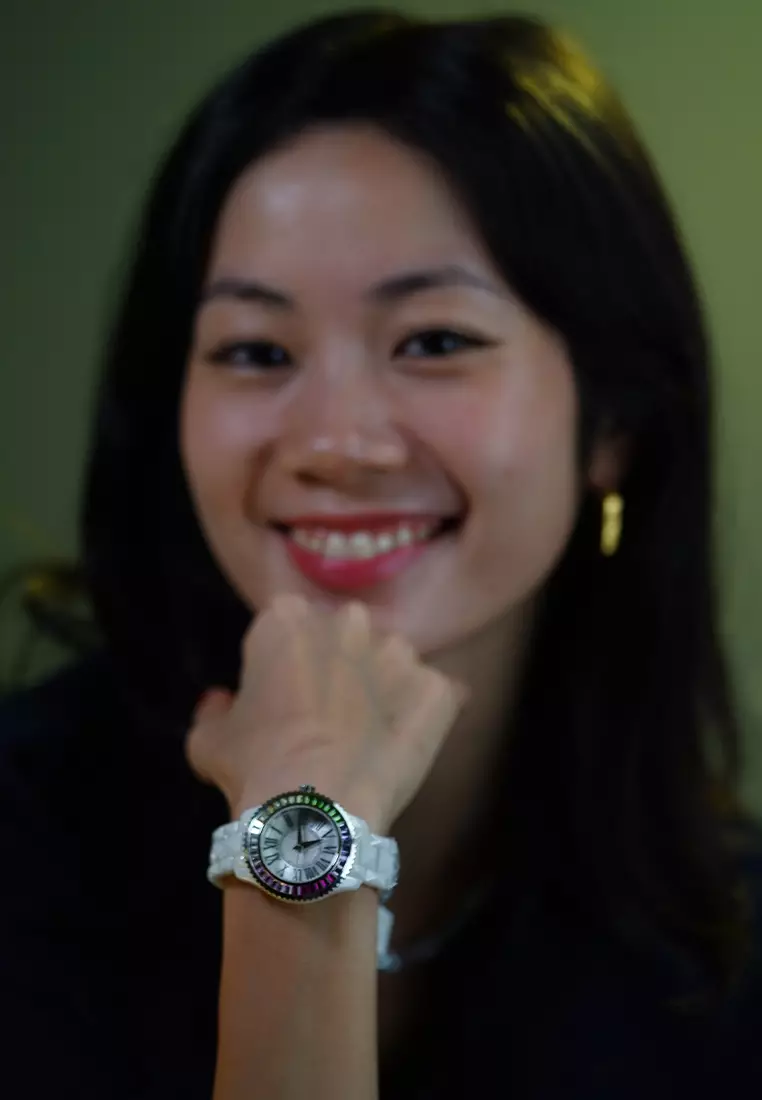 All white watch women's on sale