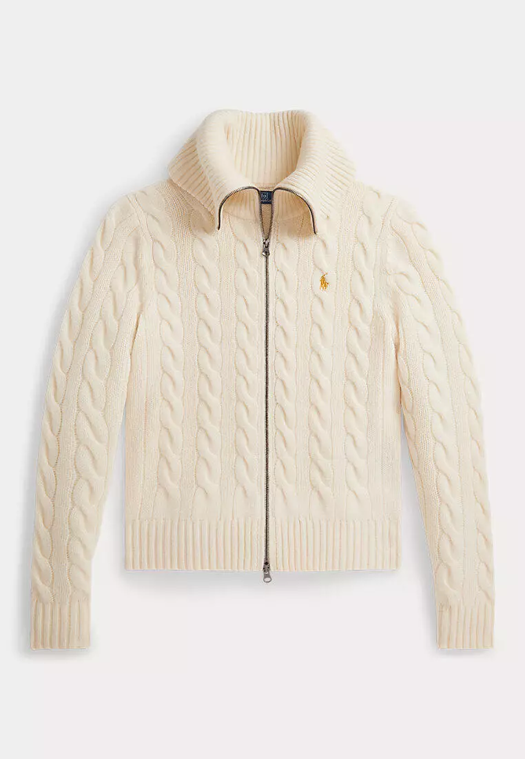 Wool-Cashmere Cardigan