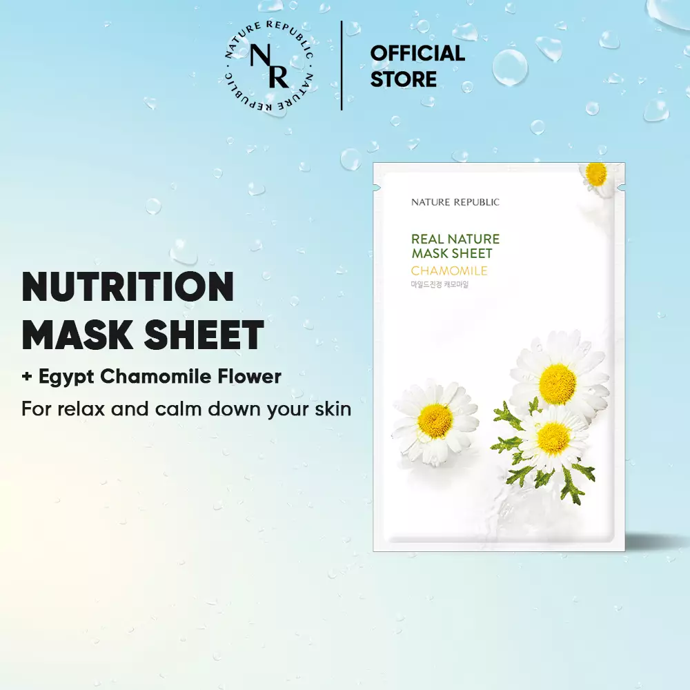 REAL NATURE CHAMOMILE MASK SHEET