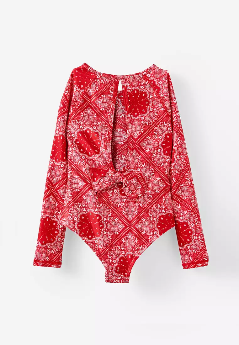 Lydia Low Bow One Piece