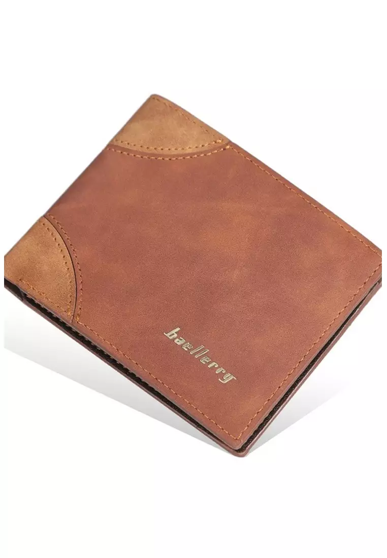 Dompet Pria Model Pendek Bahan Kulit PU Leather Premium ORIGINAL