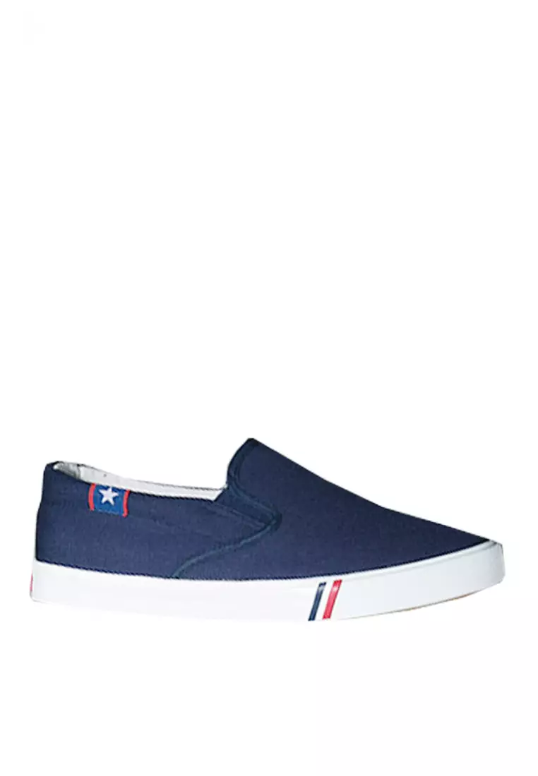 Casual canvas slip cheap on shoes