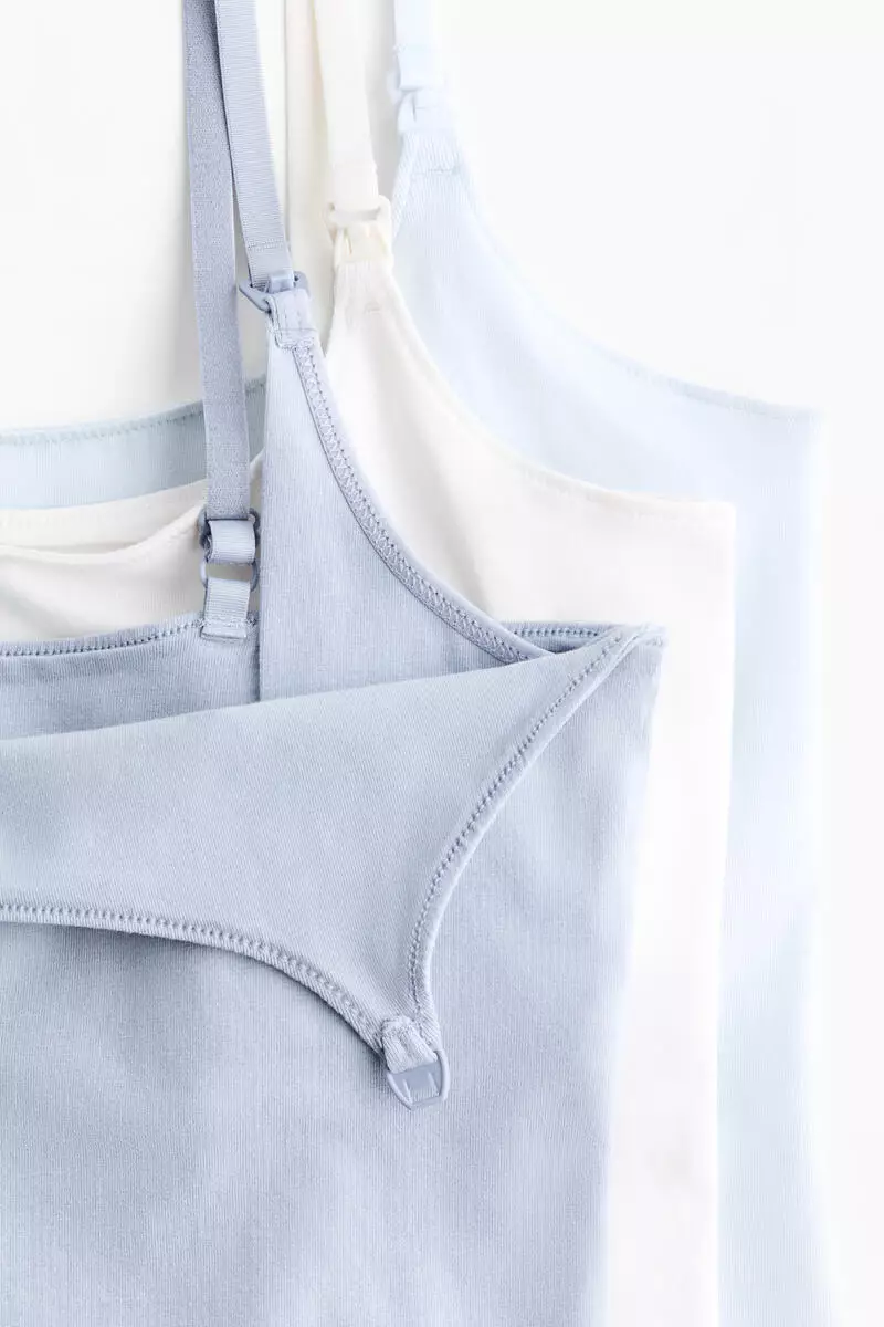 MAMA 3-pack nursing strappy tops