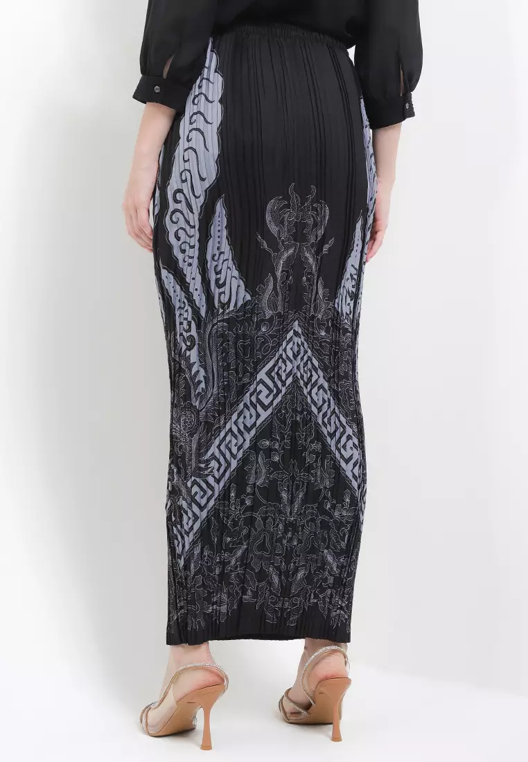 Rok Plisket Batik Sulur