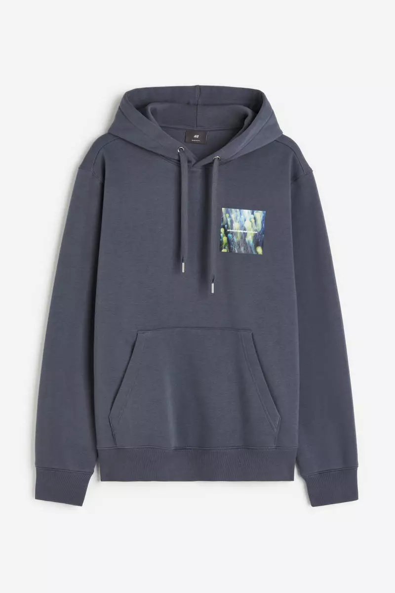 Regular Fit Printed hoodie