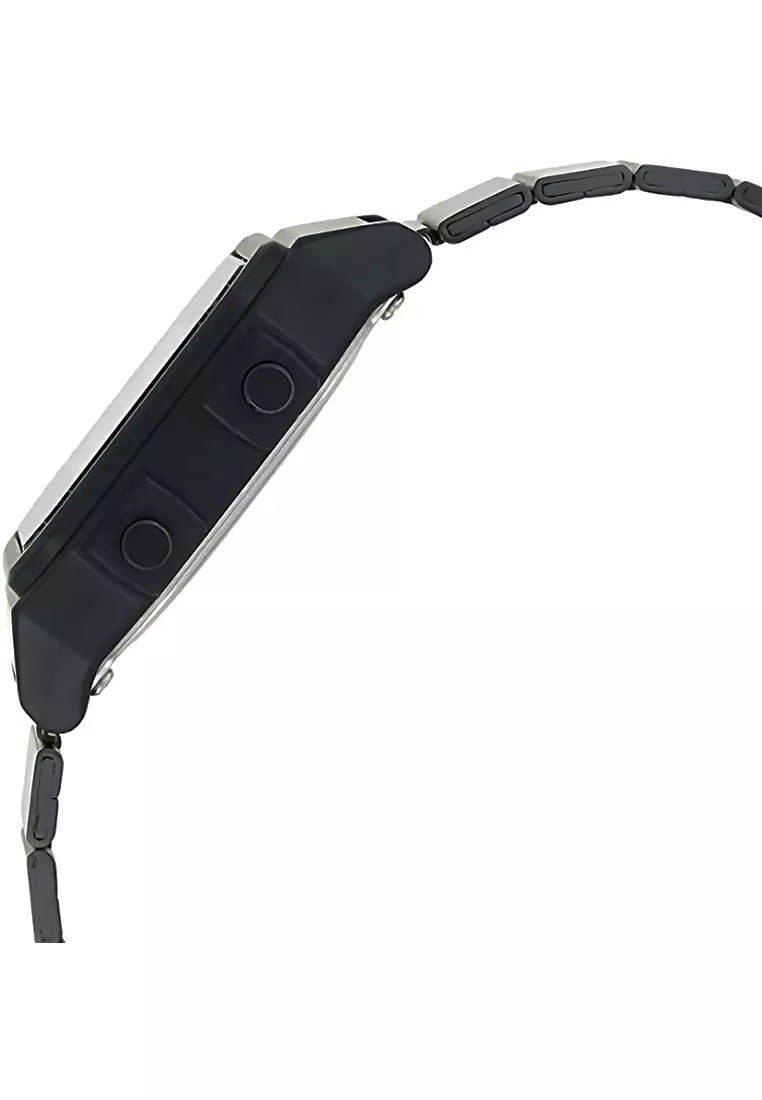 Casio - Jam Tangan Pria - Black - Stainless Steel Bracelet - B650WB-1BD