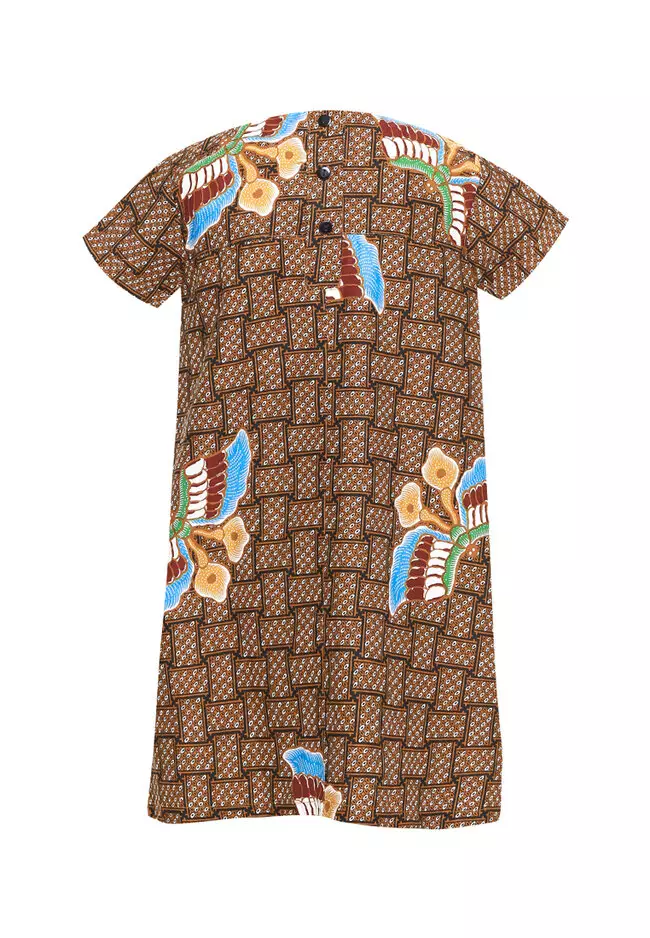 Girl Sackdress Batik Tikar Kupu