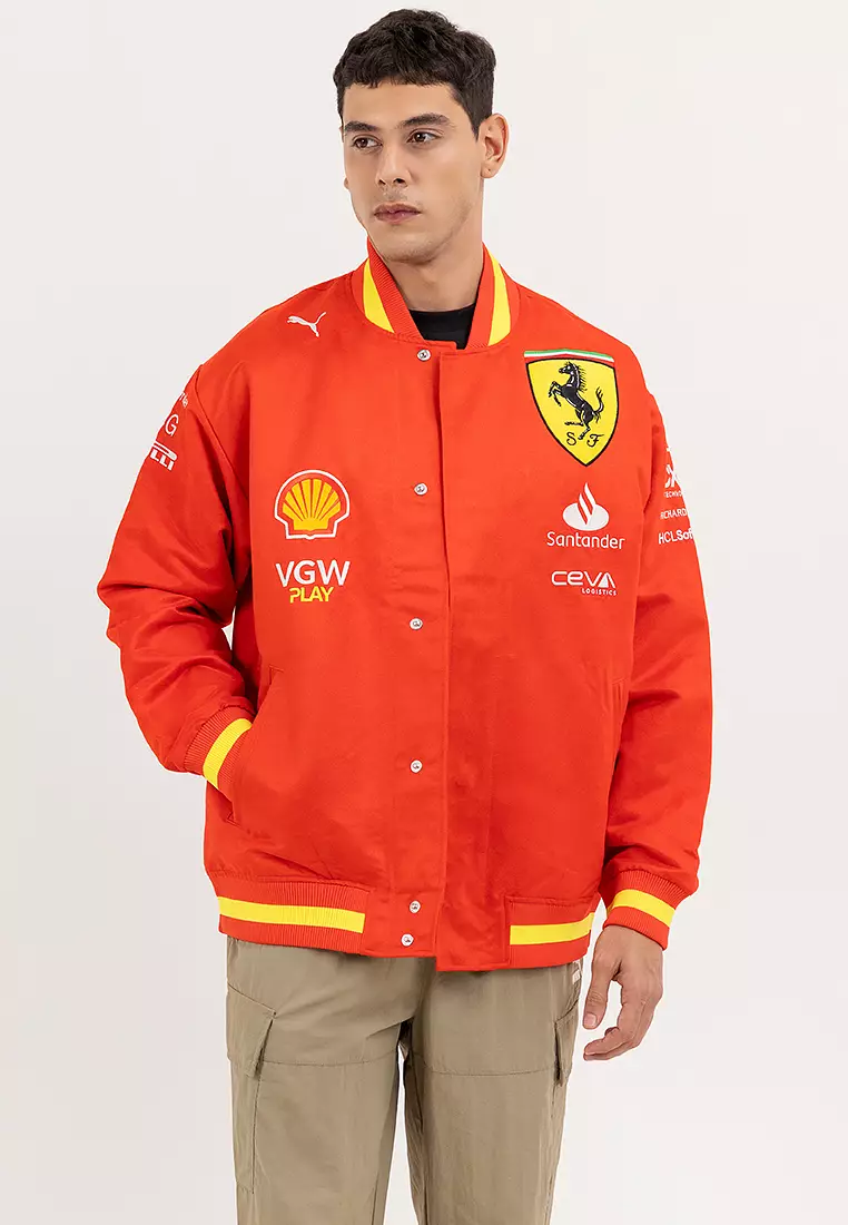 Ferrari logo jacket shop
