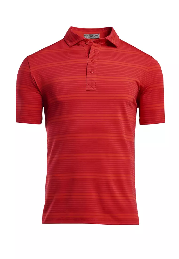 G/Fore Men's Mirror Stripe Polo