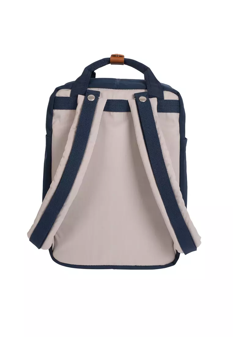 Macaroon Ivory x Navy Backpack