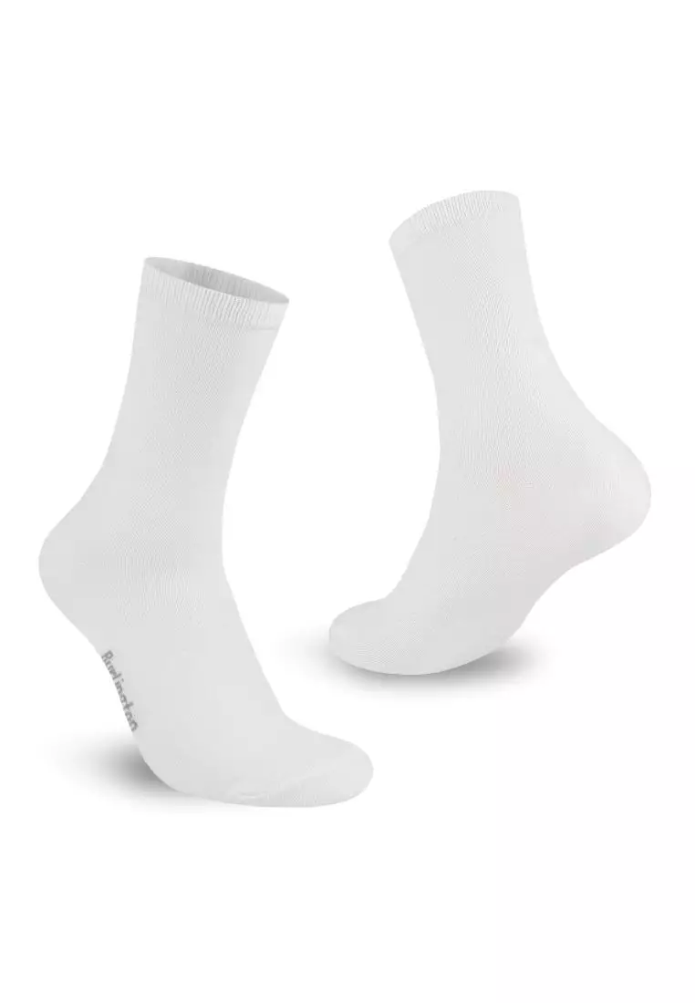 Burlington Girl's Cotton Lite Casual Crew Socks 3 pairs in 1 pack BGCKG67