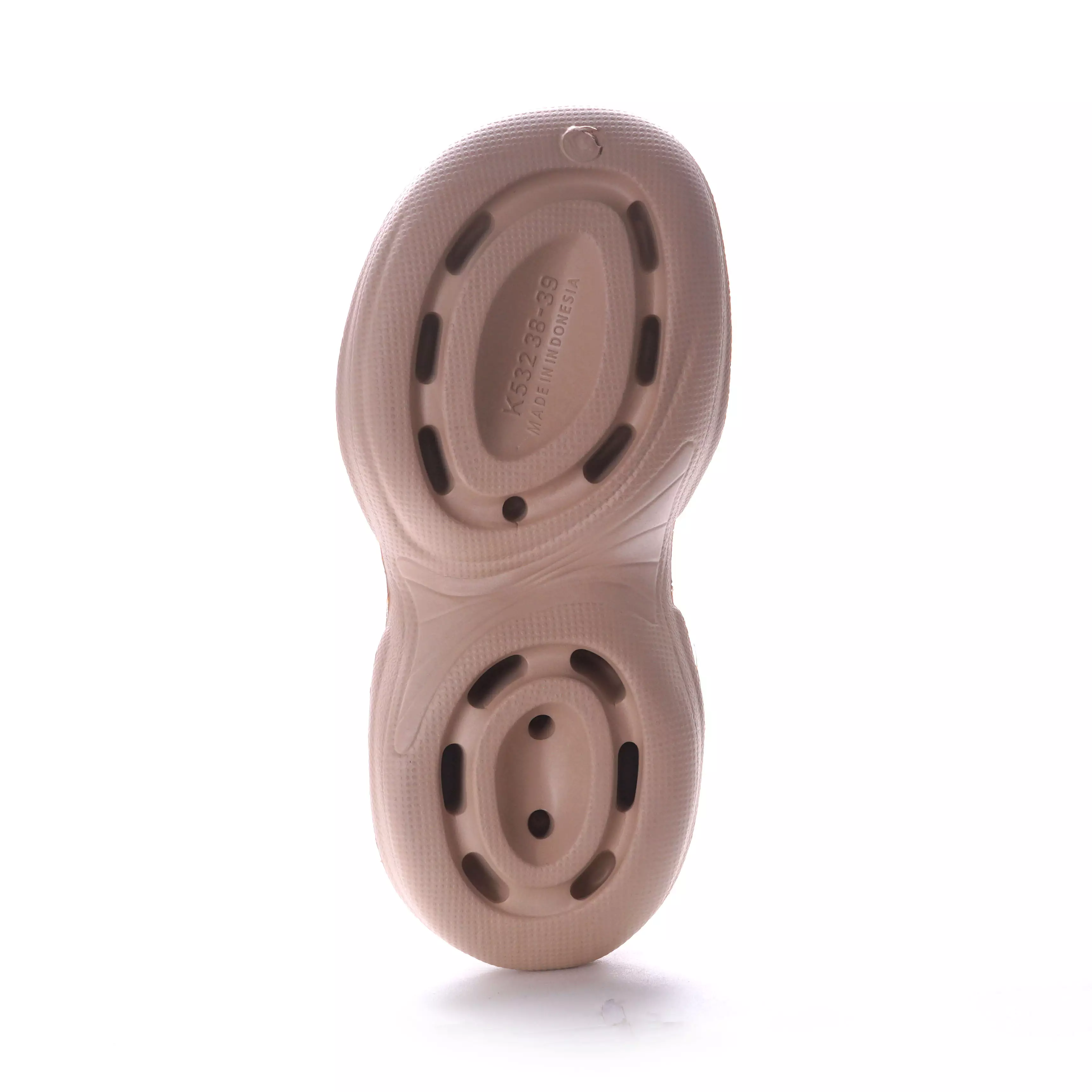 ZANDILAC - SANDAL WANITA DEWASA AT230162WD - COKLAT JAHE full karet