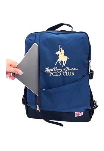 RCB Polo Club RCB POLO CLUB 47CM NYLON BACKPACK (15210982) | ZALORA Malaysia