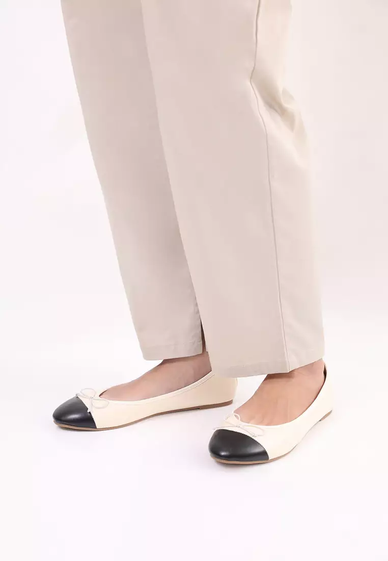 Sofia Faysha Two Tone Flat Nude