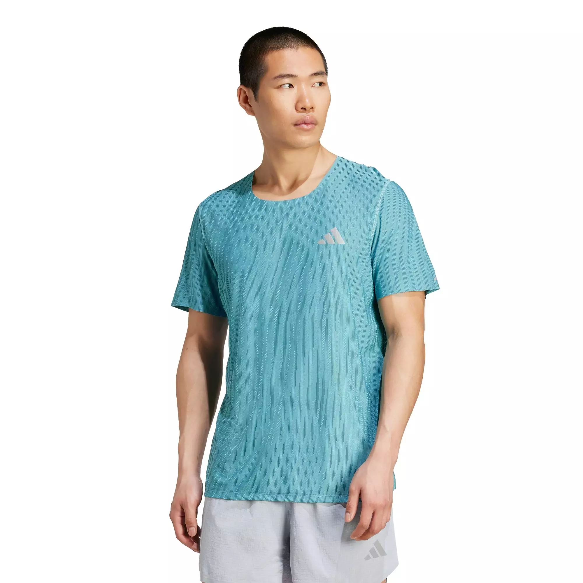 Running Adi365 Running CLIMACOOL+ T-shirt Men Turquoise JP3851