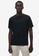 MANGO Man black 100% Linen T-Shirt 72569AA92B17F4GS_1