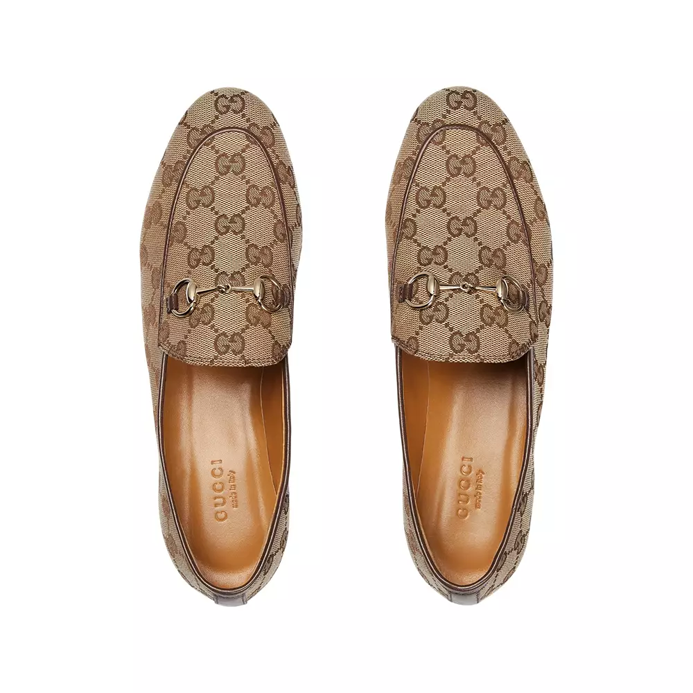 Jordaan Horsebit Loafer Beige Ebony Women