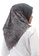 Buttonscarves grey Buttonscarves Maharani Voile Square Dhusar 876B1AA054270BGS_4