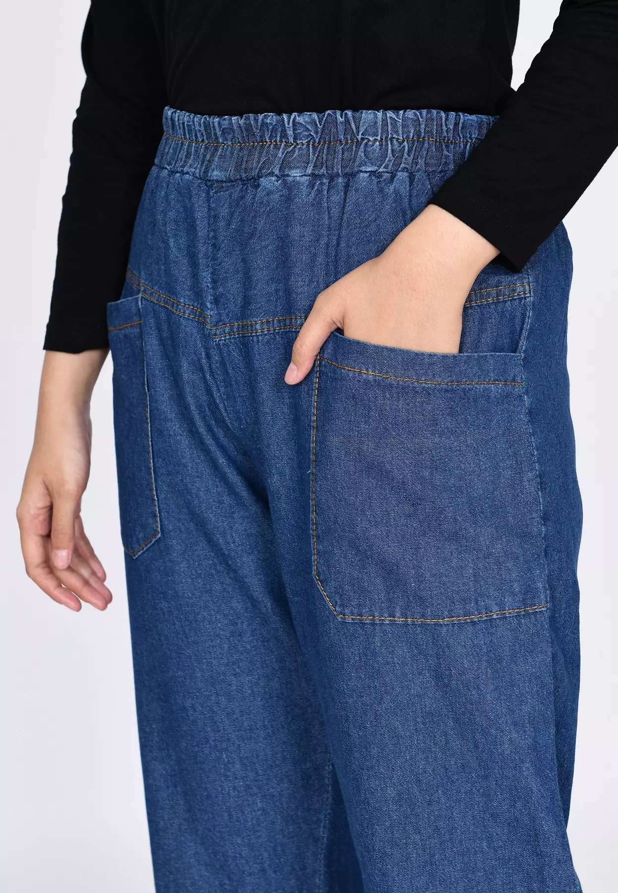 Longpant Baggy Isyana - DARK BLUE