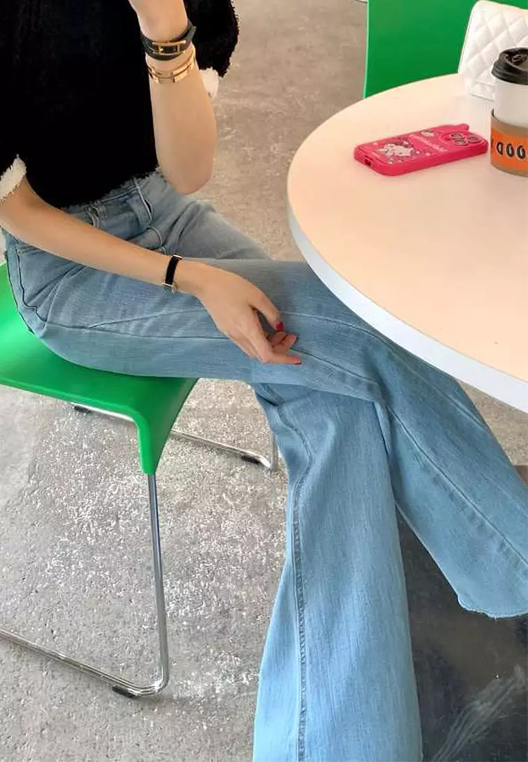 2025 Fashion Slim Flare Jeans CA24041019LGBL