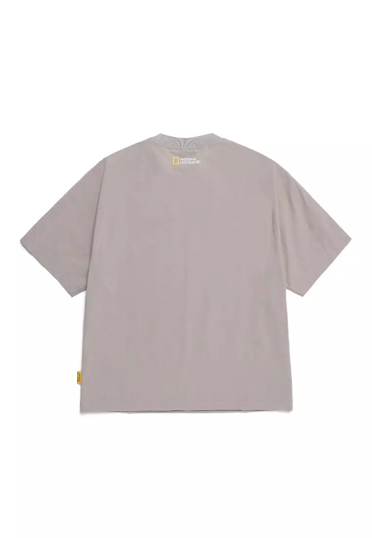 [NG] FROZEN AIR SHORT SLEEVE T-SHIRT ★大人気★ National Geographic Unisex FROZEN AIR Short Sleeve Tee 2025