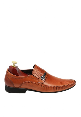 Twenty Eight Shoes brown VANSA Top Layer Cowhide Business Shoes VSM-F992229 4E616SH837B81DGS_1