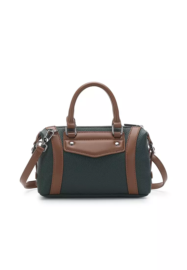 Women's Top Handle Bag / Sling Bag / Crossbody Bag / Shoulder Bag - Dark Green