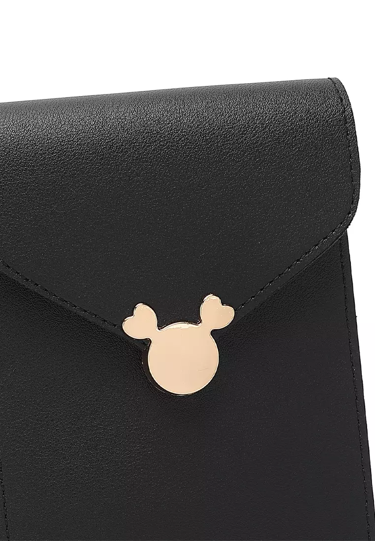 Women's Shoulder Sling Bag / Crossbody Bag - Black