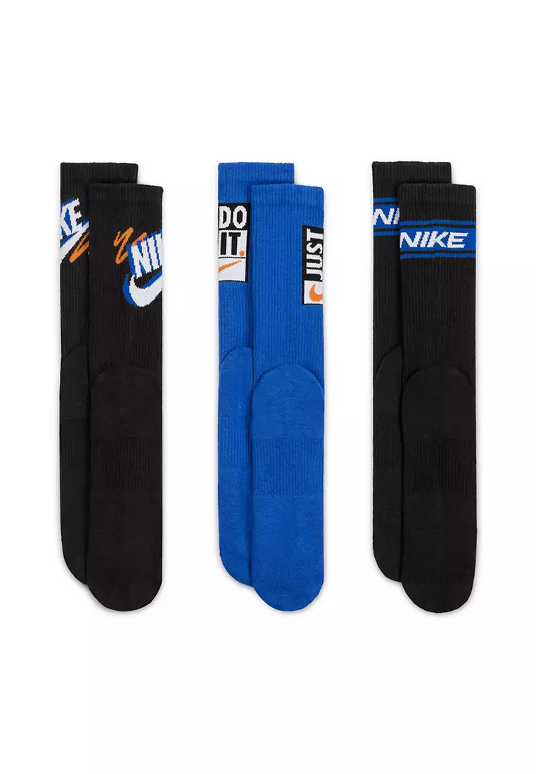 3 Sets Everyday Plus Crew Socks