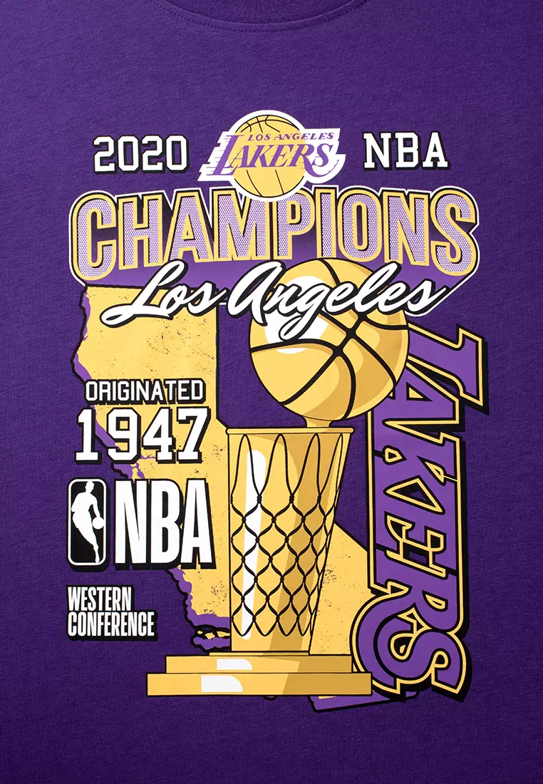 Los Angeles Lakers T-Shirts for Men City Champs Collection