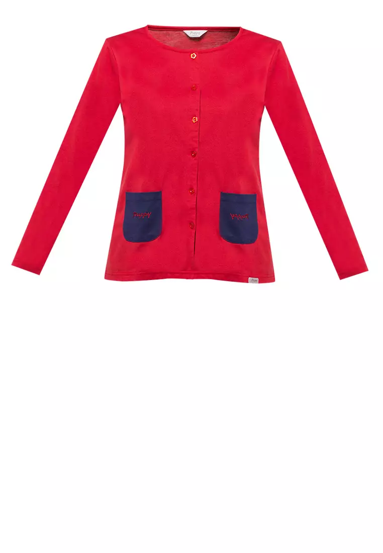 Long Sleeve, Long Pants Pocket Sleepwear