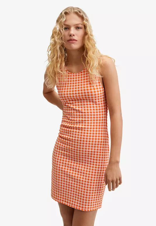 Vichy Check Dress