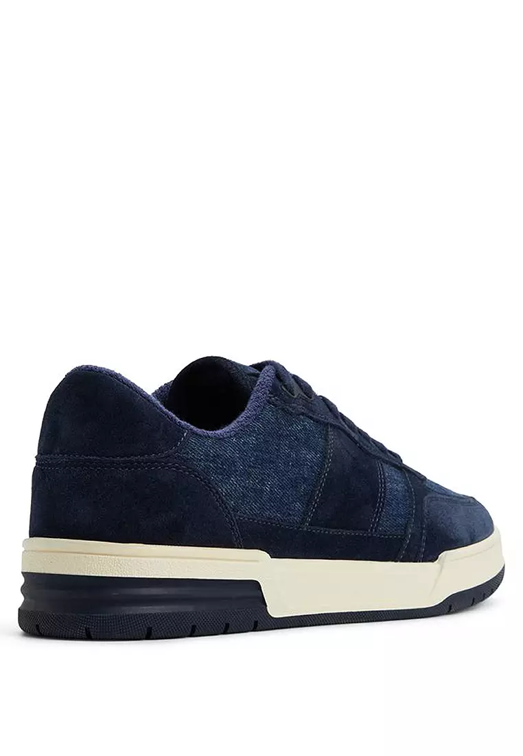 【ALDO】レザー&スエード☆Topper☆ストライプ・スニーカー ALDO】レザー&スエード☆Topper☆ストライプ・スニーカー (ALDO