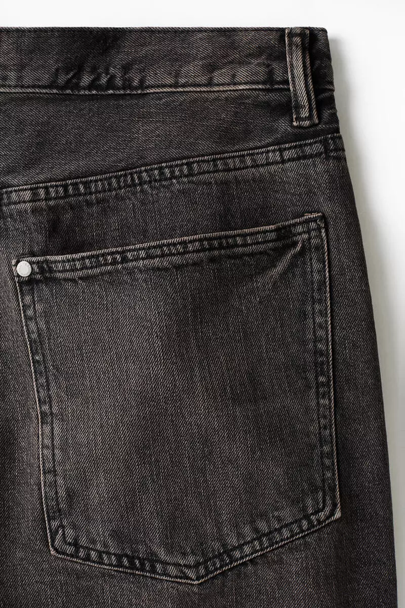 Baggy denim shorts
