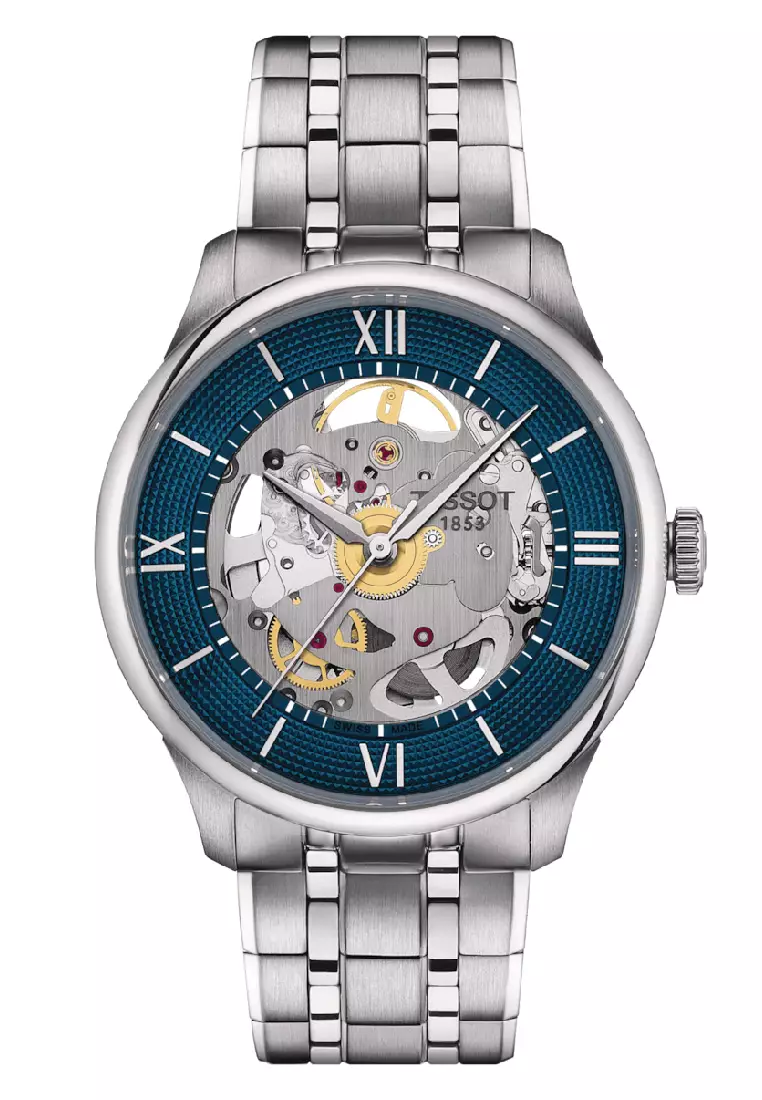 古着人気アイテム Tourelles des Chemin Tissot TISSOT Buy Skeleton Unisex 39mm 時計
