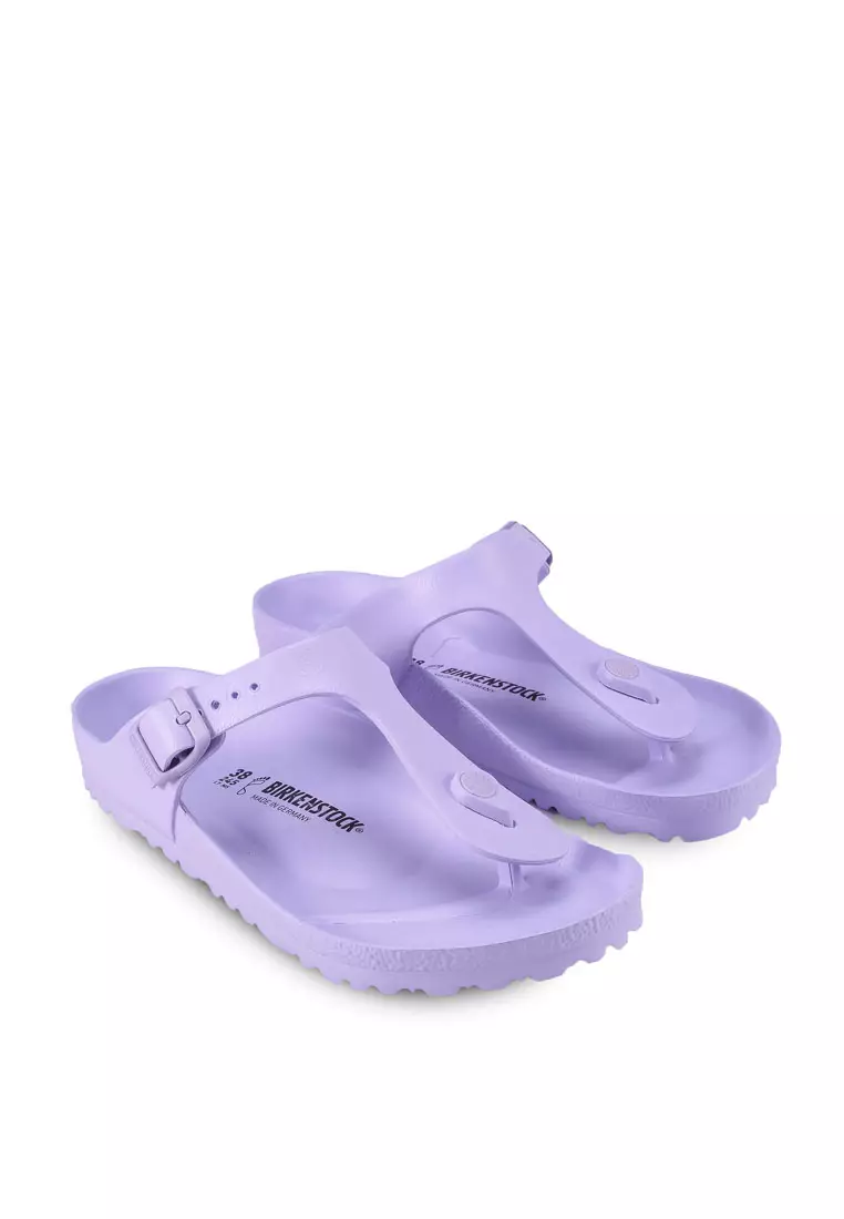 Purple gizeh birkenstock new arrivals
