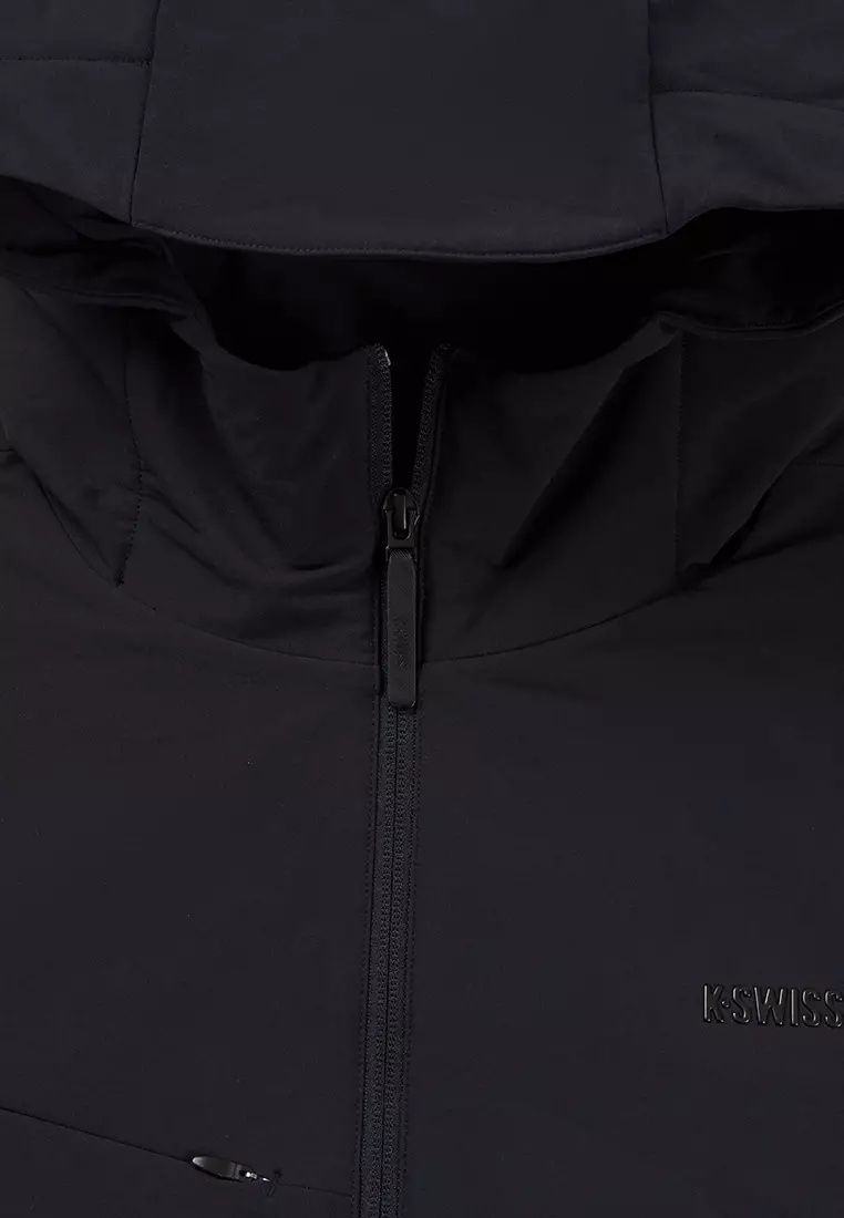 MEN'S K-SWISS LOGO STAND COLLAR JACKET