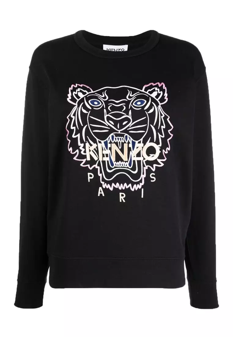 Buy Kenzo Kenzo Tiger Sweatshirt in Black 2024 Online | ZALORA Philippines