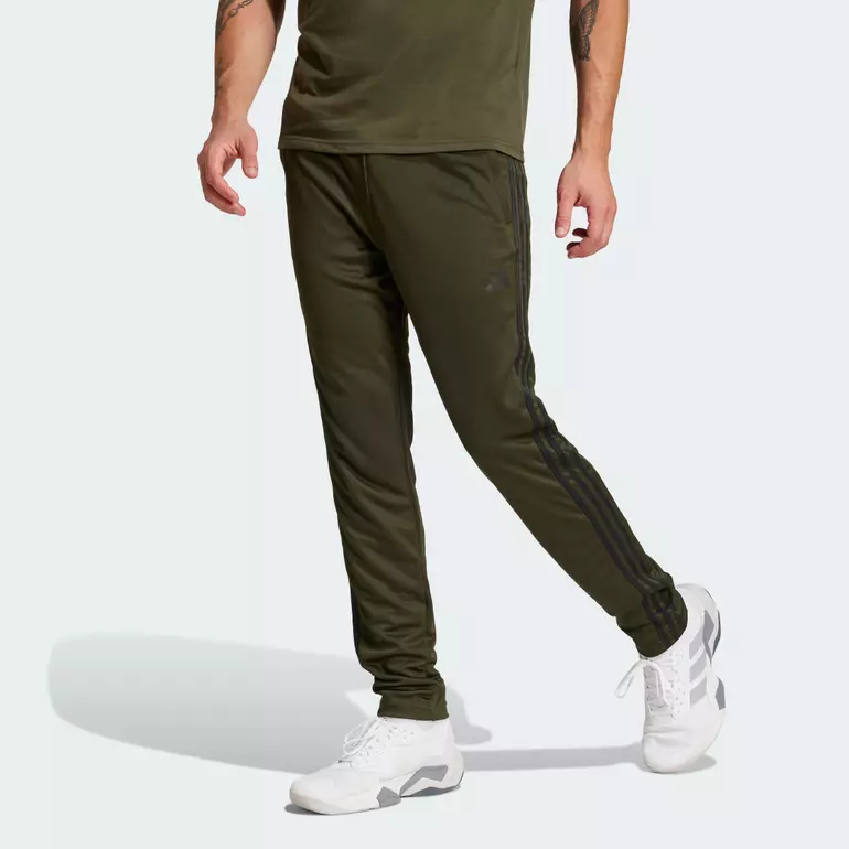 Training Train Essentials 3-Stripes Training Pants Men Green JP4980