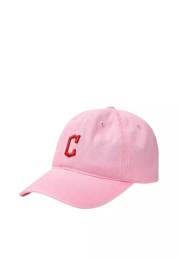 ★MLB Korea★ Basic Washed Unstructured Ball Cap CLE MgPink Damage Washing Unstructured Ball Cap NEW YORK YANKEES - MLB