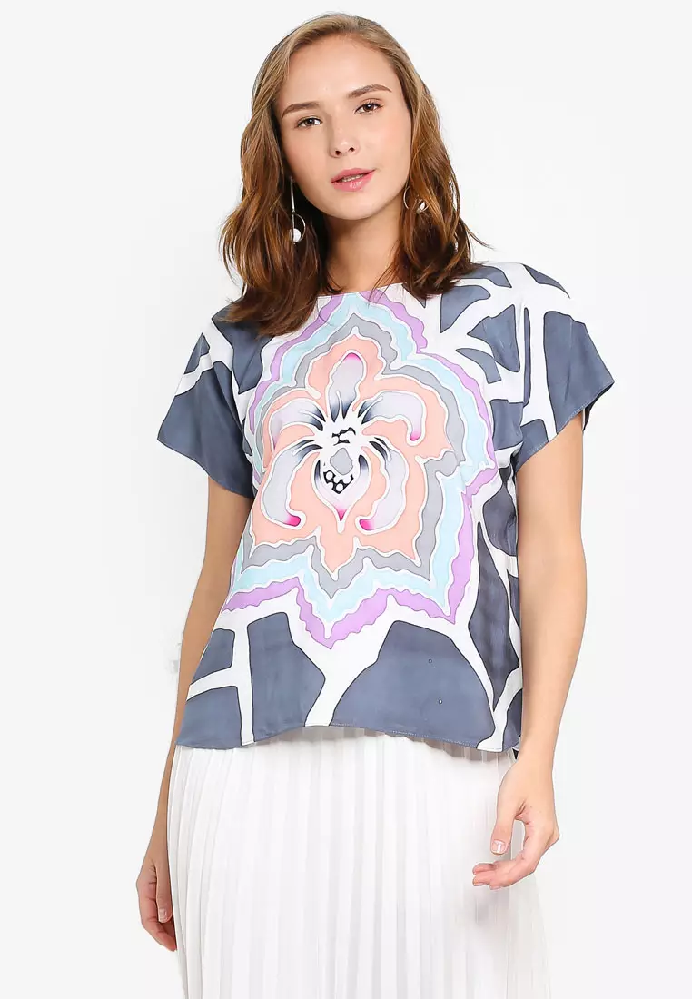 Buy Masterpiece By Masrina Abdulla Amenin Popsicle Blouse Online ...